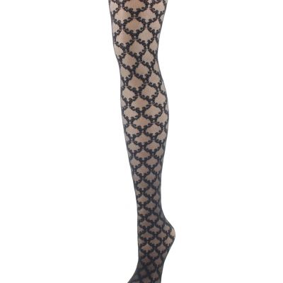 Lacework Patterned Sheer Tights